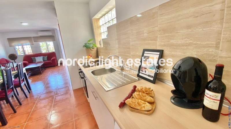 Impressive renovated house in Nerja with the possibility to construct a roof terrace