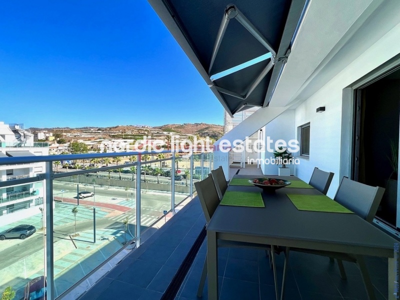 Elegant beachfront penthouse 4 beds Torrox Costa