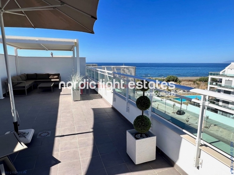 Elegant beachfront penthouse 4 beds Torrox Costa