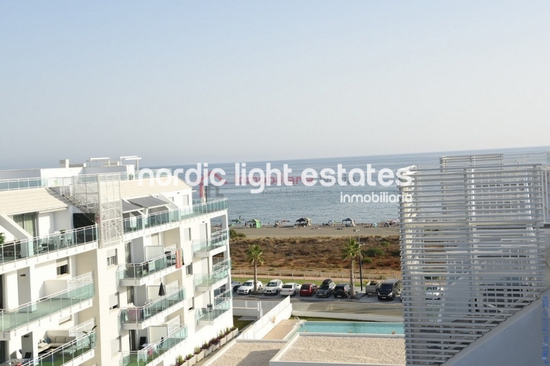 Elegant beachfront penthouse 4 beds Torrox Costa