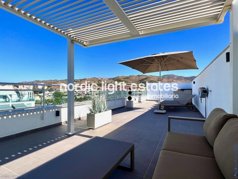 Elegant beachfront penthouse 4 beds Torrox Costa