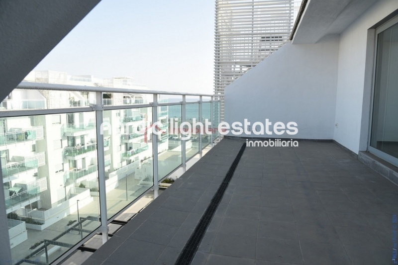 Elegant beachfront penthouse 4 beds Torrox Costa