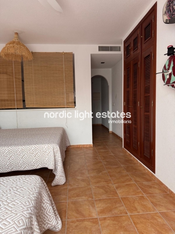 Brillant studio apartment with spacious terrace in Torrox Costa, Peñoncillo Playa