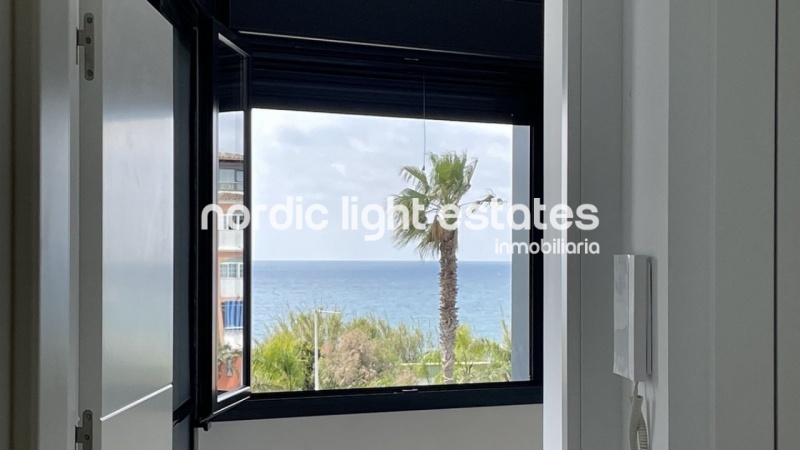 Almost new apartment in Torrox Costa, modern decorated and furnished