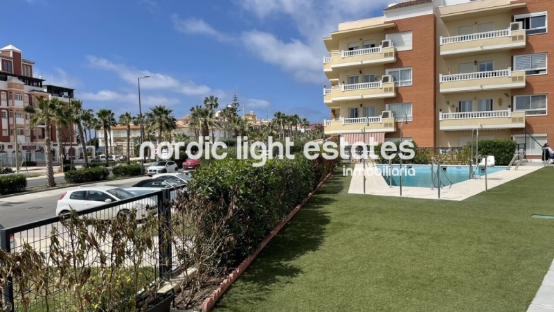 Almost new apartment in Torrox Costa, modern decorated and furnished