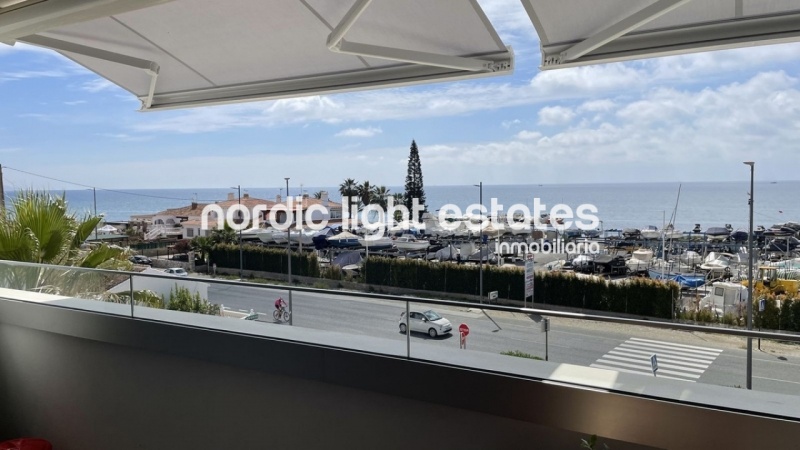 Almost new apartment in Torrox Costa, modern decorated and furnished