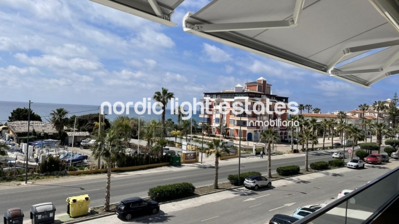 Almost new apartment in Torrox Costa, modern decorated and furnished