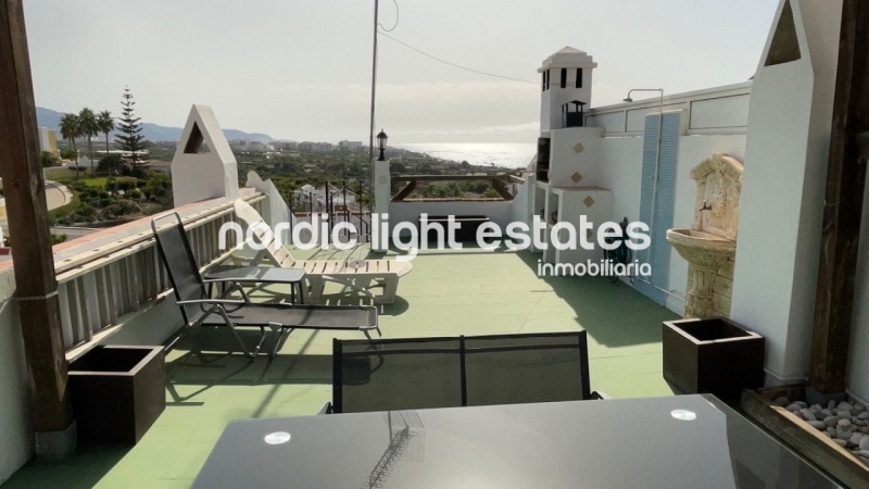 Fantastic house in Punta Lara, Nerja with a studio apartment