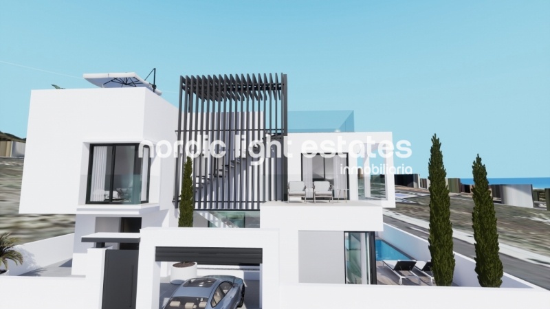 New construction. Modern living in Fuente del Badén, Nerja. Luxury villa